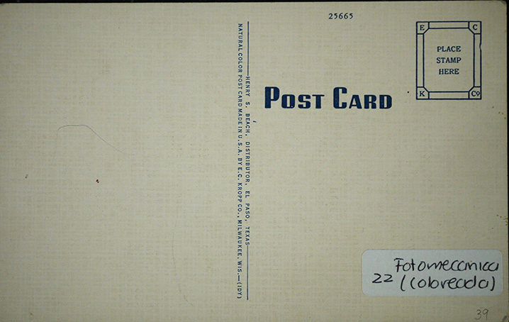 Postal ciudad juarez verso 1