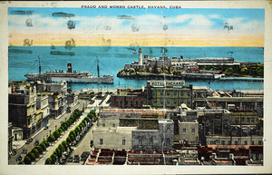 Postal prado y castillo morro