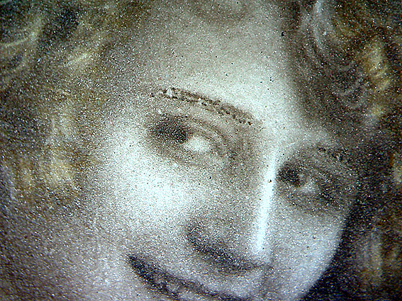 Deatlle 2 postal joven con ramo