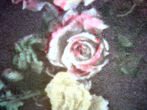 Detalle 2 postal joven con ramo