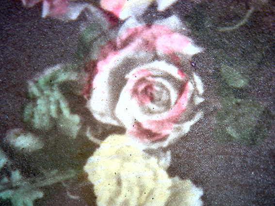 Detalle 2 postal joven con ramo