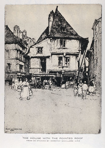 The house with pointed roof