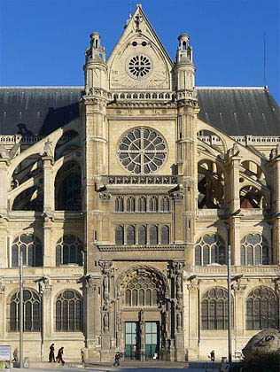 Paris ier eglise st eustache transept sud rwk